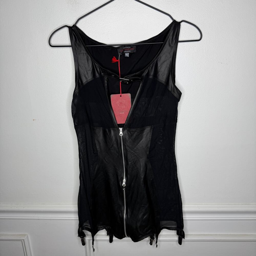 Patrice Catanzaro Alba Combishort Wetlook Playsuit Costume Halloween Womens XL